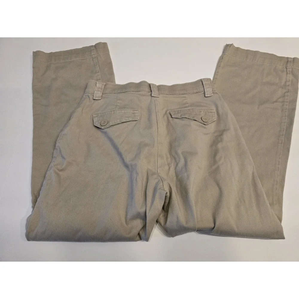Lee Comfort Waistband Stretch Khaki Beige Pants Size‎ 6P Straight - Picture 4 of 7